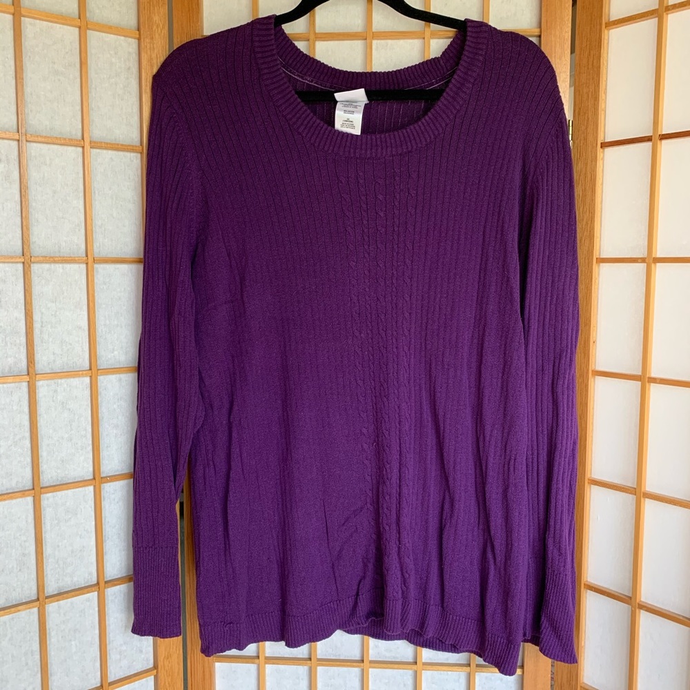 Purple Sweater